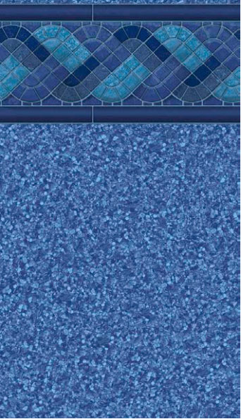 Blue Trinidad Tile Jamaica Floor