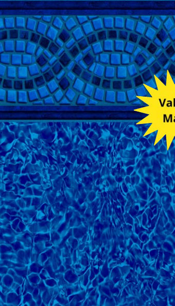 Diamond Cliff Tile Blue Pointe Floor