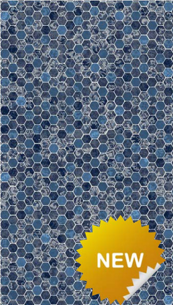 Honeycomb Mosaic All Over Pattern